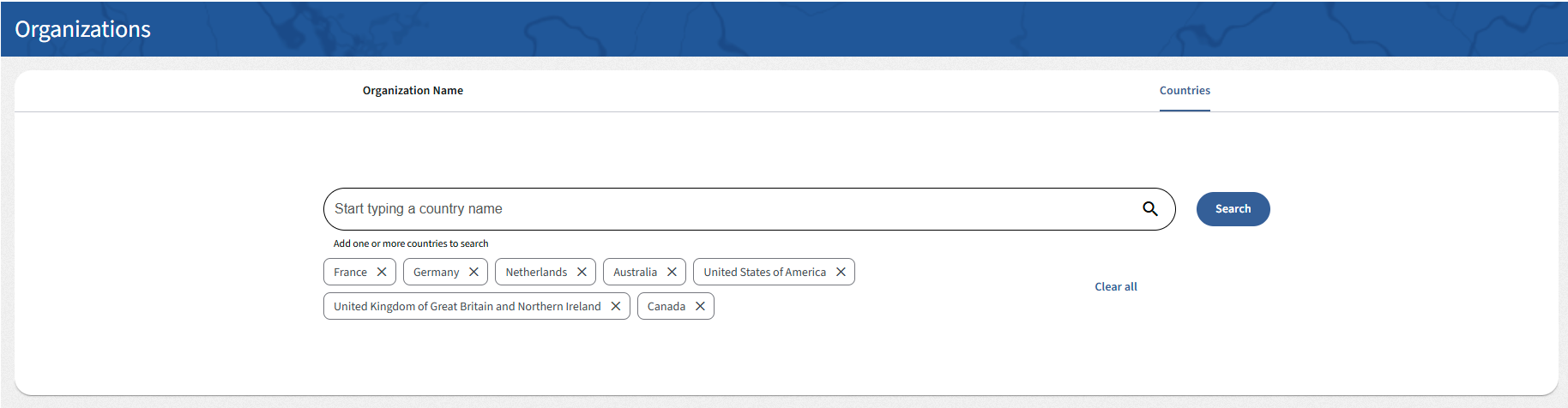 Search by topic